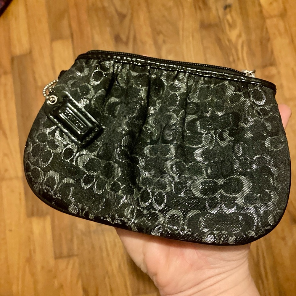 Coach Black Patterned Women's Bag